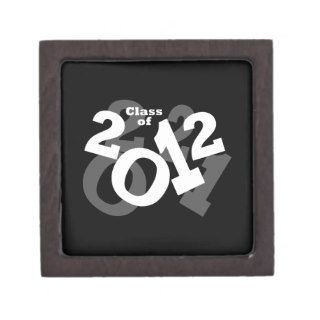 Playful Numbers, Class of 2012 Graduation Design Premium Keepsake Box