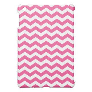 Pink Chevron Stripes iPad Mini Case