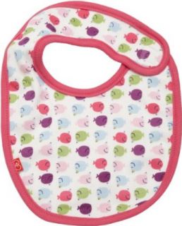 Magnificent Baby girls Newborn Bib, Whale/Bubble Print, One Size Clothing