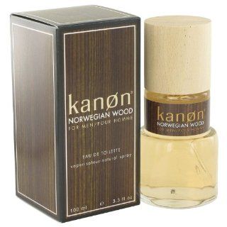 Kanon Norwegian Wood By Kanon Eau De Toilette Spray 3.3 Oz For Men  Norwegian Gifts  Beauty