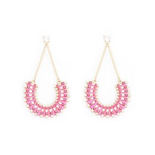 ginny fluorescent earrings by bloom boutique