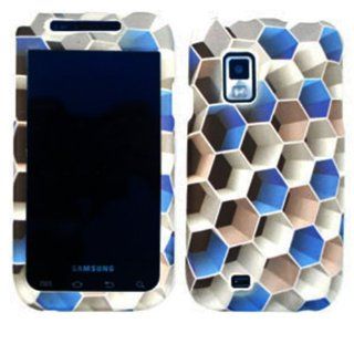 CELL PHONE CASE COVER FOR SAMSUNG FASCINATE MESMERIZE I500 BEE HIVES ON BLACK Cell Phones & Accessories