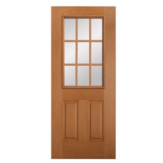 ReliaBilt 35.75 in x 79 in Douglas Fir Wood Door
