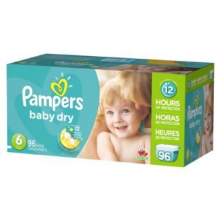 Pampers Baby Dry Diapers Giant Pack (Select Size)