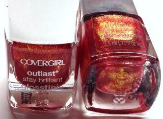 Covergirl Outlast Glosstinis Capitol Collection Nail Gloss 610 Roque Red  Nail Polish  Beauty