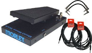 Morley PBA II Double Bass Wah Pedal w/ 4 Free Cables Musical Instruments