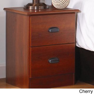 Lang Furniture Special 2 drawer Nightstand Brown Size 2 drawer
