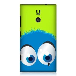 Head Case Designs Aqua Fuzzball Design Protective Back Case Cover for Nokia Lumia 520 525 Cell Phones & Accessories