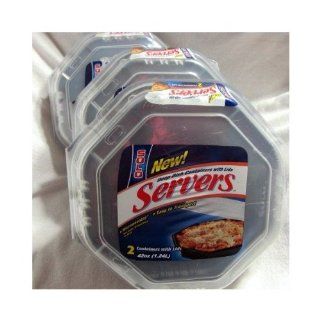 3 Pkgs. Solo Deep Dish Containers with Lids Servers Disposable Serving Bowls Kitchen & Dining