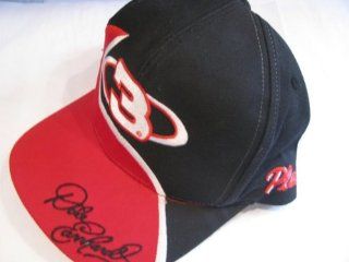 Dale Earnhardt Sr #3 Intimidator Black White Red Accents Hat Cap One Size Fits Most OSFM Competitors View Brand Plastic Snapback Hat  Sports & Outdoors