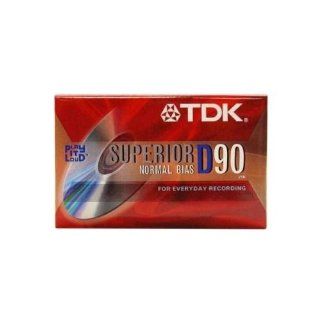 TDK Superior D90 Normal Bias 1PK Tape Electronics