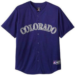 MLB Colorado Rockies Alternate Replica Jersey, Purple  Sports Fan Jerseys  Sports & Outdoors
