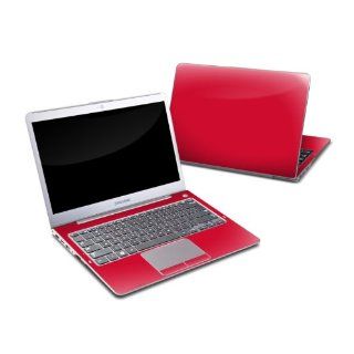 Solid State Red Design Protective Decal Skin Sticker for Samsung Series 5 13.3 inch Ultrabook PC 530U38 A01 Computers & Accessories