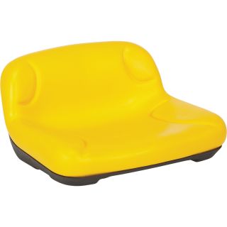 Tractor Seat — Yellow, Model# TS33-19228  Lawn Tractor   Utility Vehicle Seats