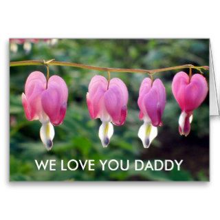 WE LOVE YOU DADDY CARD