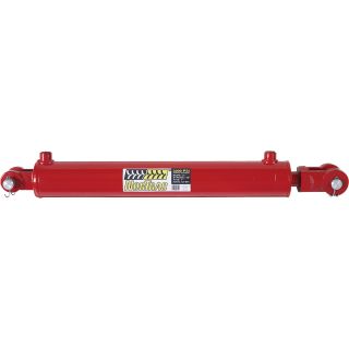 NorTrac Heavy-Duty Welded Cylinder — 3000 PSI, 3in. Bore, 18in. Stroke  3000 PSI Welded Clevis Cylinders