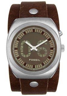 Fossil BG1048  Watches,Mens  bigtic  leather watch  Stainless Steel, Casual Fossil Quartz Watches