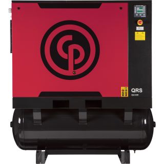 Chicago Pneumatic Quiet Rotary Screw Air Compressor with Dryer — Model# QRS30HPD  50 CFM   Above Air Compressors