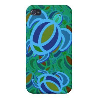 Blue Sea Turtle Iphone Case iPhone 4 Case
