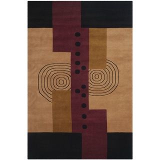 Safavieh Hand knotted Nepalese Multi Wool Rug (5 X 8)