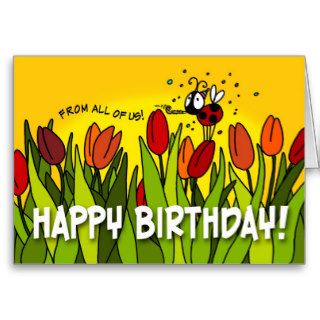 Happy Birthday   All of Us Greeting Cards