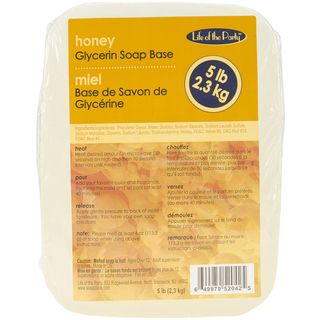 Glycerin Soap Base 5 Pounds honey