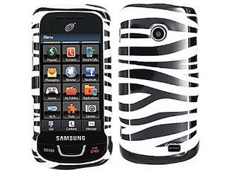 Zebra White Crystal 2D Hard Protector for Samsung SGH T528G (Tracfone) Cell Phones & Accessories
