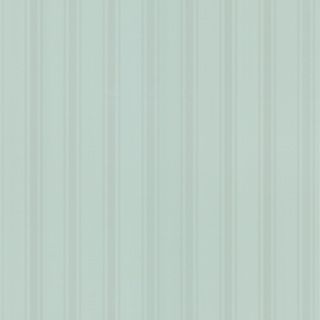 Brewster Green/ White Stripes Wallpaper