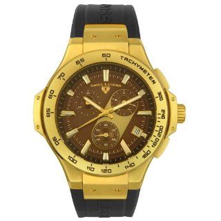 Swiss Legend Men's 40051 YG 04 Maverick Chronograph Gold Tone Watch at  Men's Watch store.