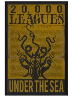 20,000 Leagues Under The Sea by The Artwork Factory