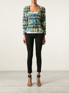 Yves Saint Laurent Vintage Floral Print Jacket