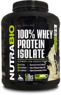 NutraBio Whey Protein Isolate   5 pounds Unflavored Health & Personal Care