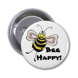Funny Bee Happy   Pin