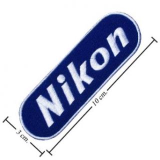 Nikon Camara Logo 2 Embroidered Iron Patches Clothing