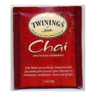 Twinings of London Chai Tea (Box of 20)  Grocery Tea Sampler  Grocery & Gourmet Food