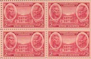 Jackson & Scott Set of 4 x 2 Cent US Postage Stamps NEW Scot 786 
