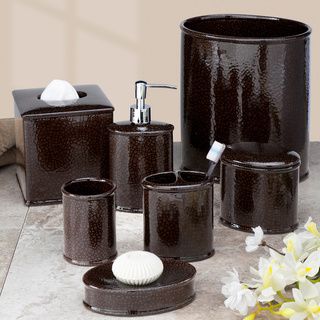 Crackle Bath Accessory Collection