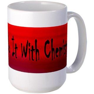  Lab Techs Do It With Chemistry Large Mug Large Mug   Standard Kitchen & Dining