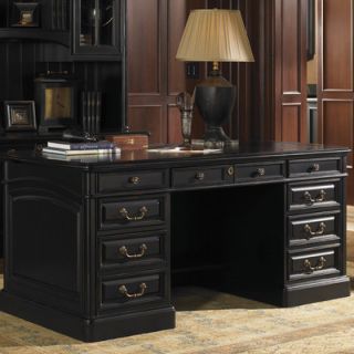 Sligh Breckenridge Broadmoor Credenza Desk 147BR 400 / 147WB 400 Finish Weat