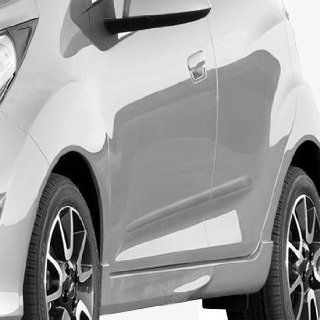 2013 2014 Chevrolet Spark Body Side Molding Kit by GM 94816365 (Summit White) Automotive