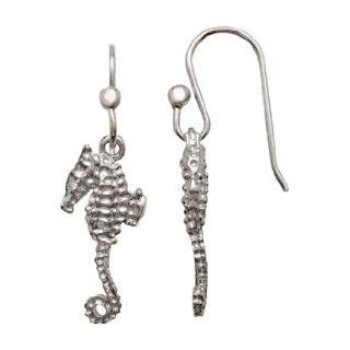 Sterling Silver Seahorse Earrings Jewelry