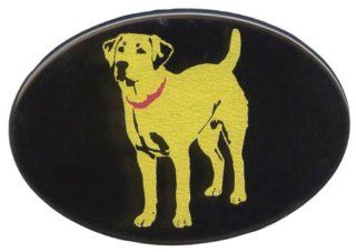 Knockout 639 Yellow Lab Plastic Hitch Cover Automotive