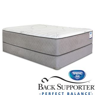 Spring Air Back Supporter Woodbury Firm King size Mattress Set