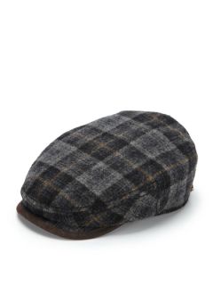 Woolrich Plaid Newsboy Cap by Stetson Headwear