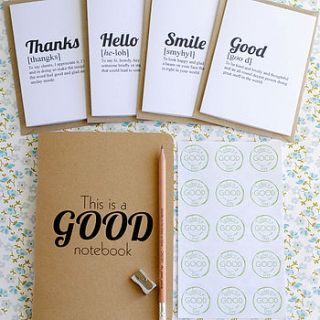 the good stationery set by the green gables
