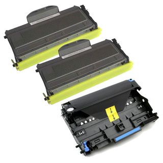 Brother Tn360 Compatible Black Toner Cartridges / Dr360 Compatible Drum Units (pack Of 3)