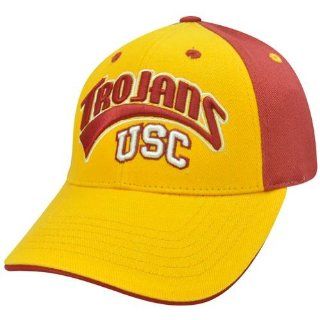 NCAA USC Hat Cap Velcro Curved Bill Adjustable Arch Southern California Trojans  Sports Fan Baseball Caps  Sports & Outdoors