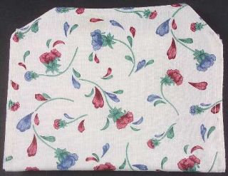 Lenox China Poppies On Blue (For The Blue) 12 x 68 Cloth Table Runner, Fine Ch