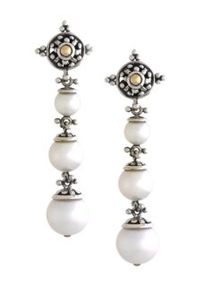 Jaisalmer Pearl Drop Earrings by John Hardy