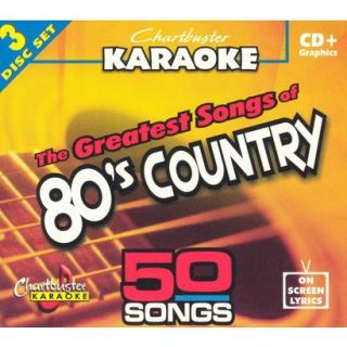 Chartbuster Karaoke Greatest Songs of 80s Country